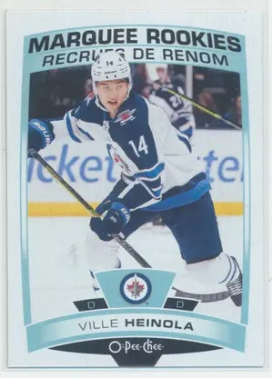 2019-20 O-PEE-CHEE - VILLE HEINOLA #625 MARQUEE ROOKIES