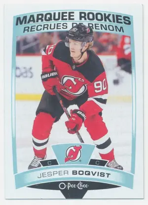 2019-20 O-PEE-CHEE - JESPER BOQVIST #649 MARQUEE ROOKIES