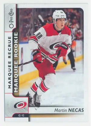 2017-18 O-PEE-CHEE - MARTIN NECAS #633 MARQUEE ROOKIE
