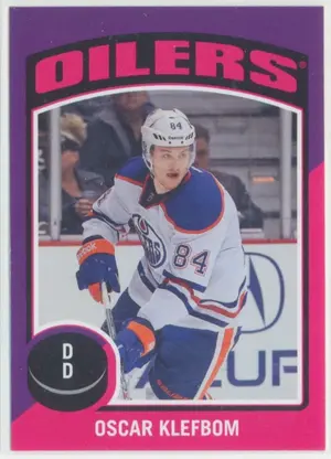 2014-15 O-PEE-CHEE - OSCAR KLEFBOM #ST-92 STICKERS