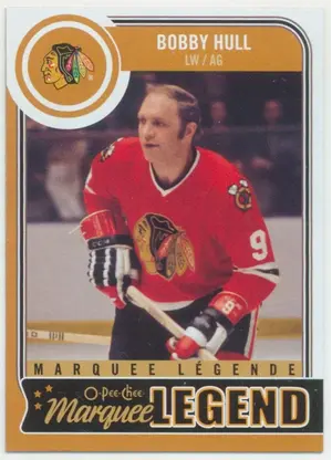 2014-15 O-PEE-CHEE - BOBBY HULL #567 MARQUEE LEGEND