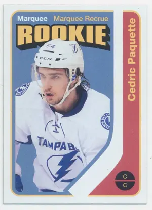 2014-15 O-PEE-CHEE - CEDRIC PAQUETTE #519 MARQUEE ROOKIE RETRO