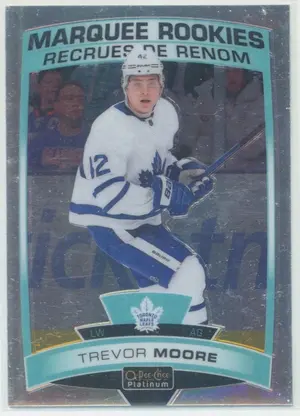 2019-20 O-PEE-CHEE PLATINUM - TREVOR MOORE #160 MARQUEE ROOKIES