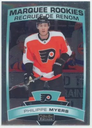 2019-20 O-PEE-CHEE PLATINUM - PHILIPPE MYERS #195 MARQUEE ROOKIES