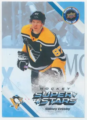 2023 NATIONAL HOCKEY CARD DAY CANADA - SIDNEY CROSBY #NHCD-12 HOCKEY SUPER STARS