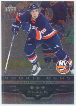 2005-06 BLACK DIAMOND - CHRIS CAMPOLI #153 ROOKIE GEMS