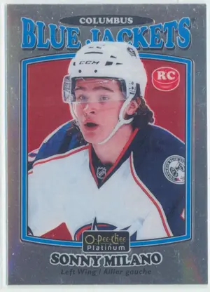 2016-17 O-PEE-CHEE PLATINUM - SONNY MILANO #R-77 ROOKIE RETRO