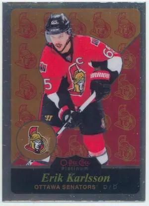 2015-16 O-PEE-CHEE PLATINUM - ERIK KARLSSON #R48 RETRO