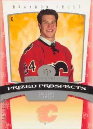 2006-07 HOT PROSPECTS - BRANDON PRUST #151 PRIZED PROSPECTS 797/1999
