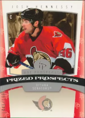 2006-07 HOT PROSPECTS - JOSH HENNESSY #199 PRIZED PROSPECTS 1443/1999