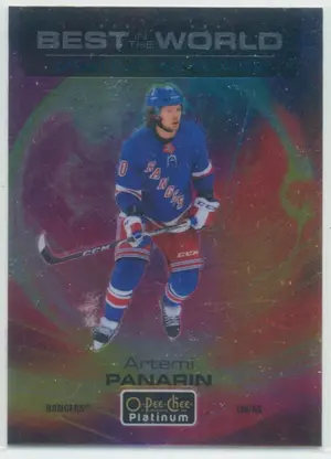 2020-21 O-PEE-CHEE PLATINUM - ARTEMI PANARIN #BW-11 BEST IN THE WORLD
