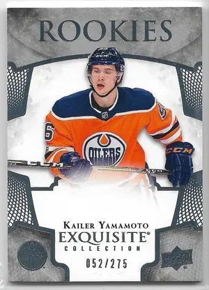 2017-18 Exquisite Collection Rookies #R-11 Kailer Yamamoto (052/275)