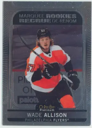 2021-22 O-PEE-CHEE PLATINUM - WADE ALLISON #233 MARQUEE ROOKIES