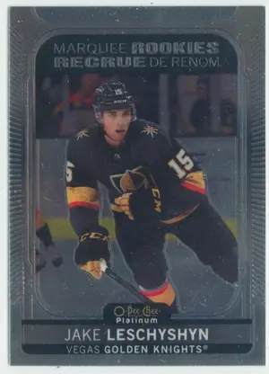 2021-22 O-PEE-CHEE PLATINUM - JAKE LESCHYSHYN #267 MARQUEE ROOKIES