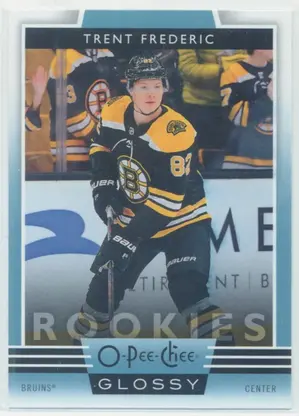 2019-20 UPPER DECK - TRENT FREDERIC #R-9 O-PEE-CHEE GLOSSY ROOKIES