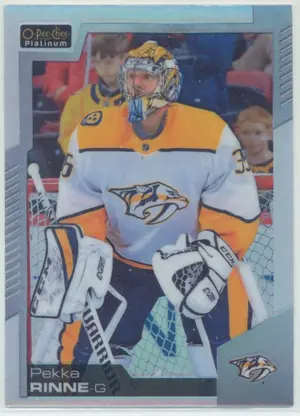 2020-21 O-PEE-CHEE PLATINUM - PEKKA RINNE #121 RAINBOW