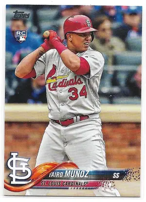 2018 Topps Update #US274 Yairo Munoz RC