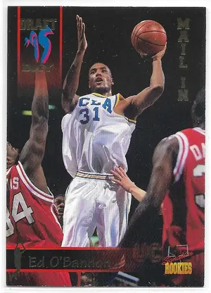 1995 Signature Rookies Draft Day Promo #1 Ed O'Bannon