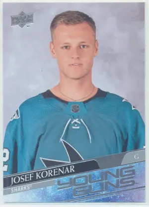 2020-21 UPPER DECK EXTENDED - JOSEF KORENAR #715 YOUNG GUNS