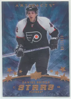 2008-09 ARTIFACTS - DANIEL BRIERE #164 STARS 61/999
