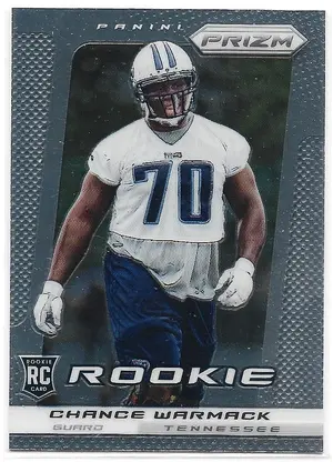 2013 Prizm #210 Chance Warmack RC