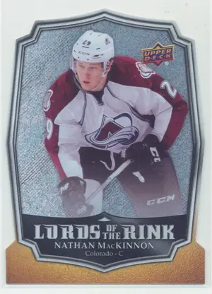 2014-15 OVERTIME - NATHAN MacKINNON #LR-30 LORDS OF THE RINK