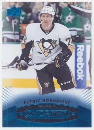 2015-16 OVERTIME - PATRIC HORNQVIST #152 BLUE FOIL