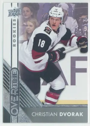 2016-17 OVERTIME - CHRISTIAN DVORAK #163 ROOKIES