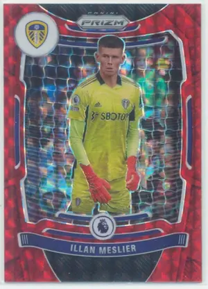2021-22 Panini Prizm Premier League - Illan Meslier #211 Red Ice Prism Parallel