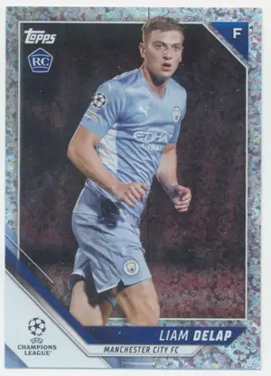2021-22 Topps UEFA Champions League - Liam Delap #22 Rookie Sparkle Foil Parallel