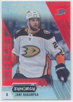 2020-21 SYNERGY - JANI HAKANPAA #80 ROOKIE RED