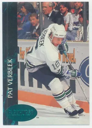 1992-93 PARKHURST - PAT VERBEEK #58 EMERALD ICE