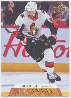 2020-21 UPPER DECK - COLIN WHITE #C181 UD CANVAS