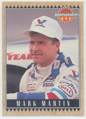 1992 Maxx McDonald's All-Star Race Team - Mark Martin #14