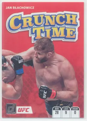 2022 Donruss UFC - Jan Blachowicz #14 Crunch Time