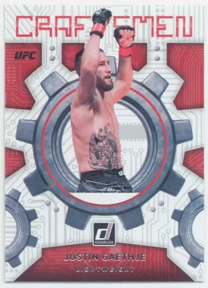 2022 Donruss UFC - Justin Gaethje #10 Craftsmen
