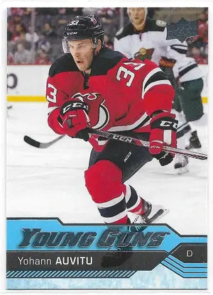 2016-17 Upper Deck #456 Yohann Auvitu RC (Young Guns)