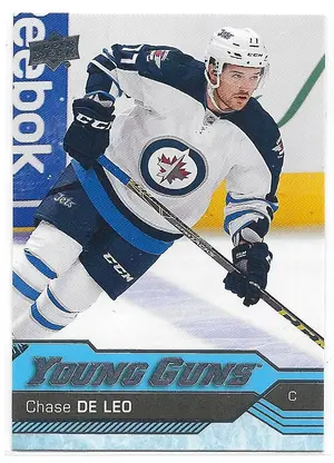 2016-17 Upper Deck #485 Chase De Leo RC (Young Guns)