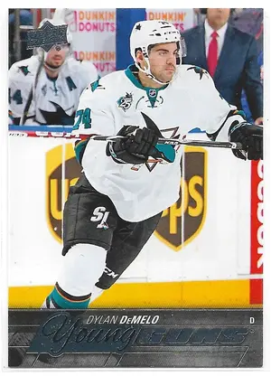2015-16 Upper Deck #467 Dylan DeMelo RC (Young Guns)
