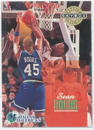 1992-93 Skybox - Sean Rooks #329 Rookie