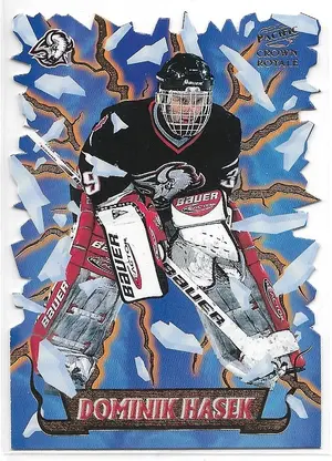 1997-98 Crown Royale Freeze Out Die-Cuts #3 Dominik Hasek