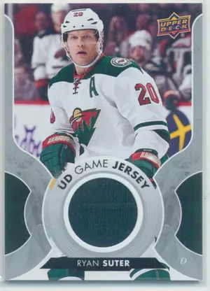 2017-18 UPPER DECK - RYAN SUTER #GJ-RS GAME JERSEY