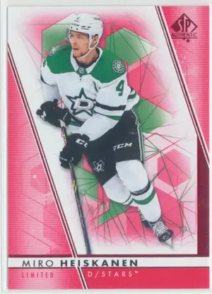 2022-23 SP AUTHENTIC - MIRO HEISKANEN #83 LIMITED RED