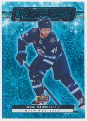 2023-24 UPPER DECK - JOSH MORRISSEY #DZ-49 DAZZLERS BLUE