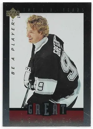 1995-96 Be A Player Great Memories #GM10 Wayne Gretzky