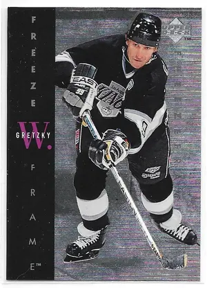 1995-96 Upper Deck Freeze Frame #F2 Wayne Gretzky