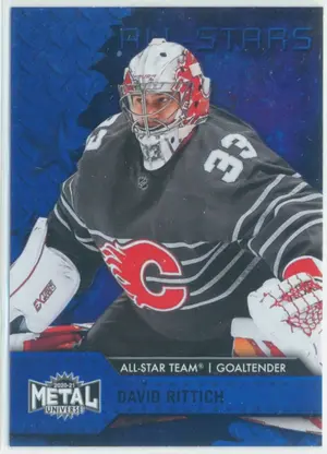 2020-21 SKYBOX METAL UNIVERSE - DAVID RITTICH #194 BLUE SPECTRUM