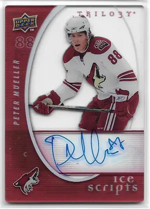 2008-09 Trilogy Ice Scripts #IS-PM Peter Mueller