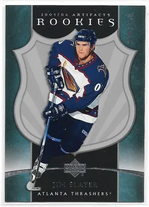 2005-06 Artifacts #242 Jim Slater RC (378/750)