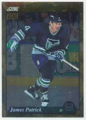 1993-94 SCORE (CDN) - JAMES PATRICK #574 GOLD RUSH